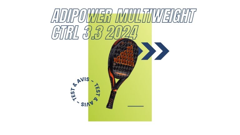 Raquette padel Adidas Adipower Multiweight CTRL 3.3 2024