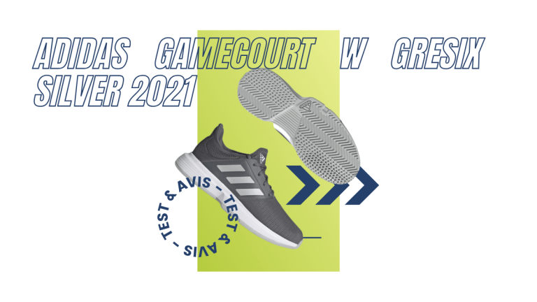 Adidas GameCourt W Gresix Silver 2021 : Test et avis