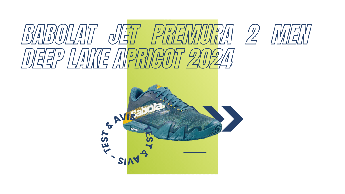 Babolat Jet Premura 2 Men deep lake apricot 2024 : Test et avis