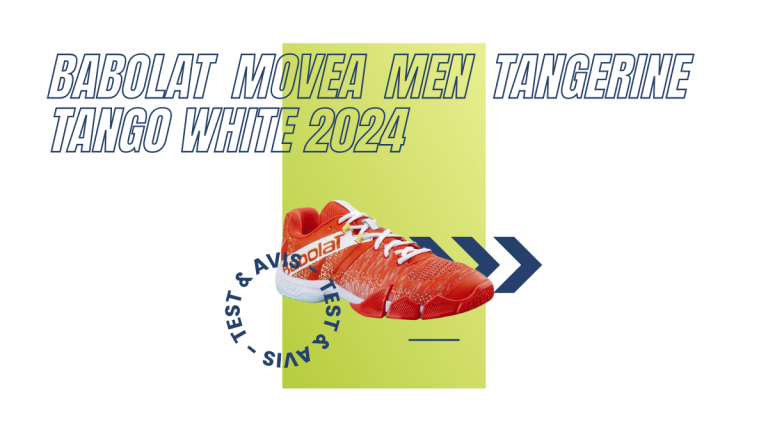 Babolat Movea Men tangerine tango white 2024 : Test et avis