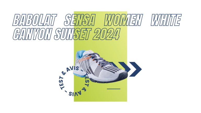 Babolat Sensa Women white canyon sunset 2024 : Test et avis