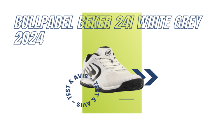 Bullpadel Beker 24I white grey 2024 : Test et avis