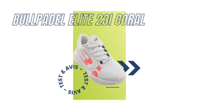 Bullpadel Elite 23I coral : Test et avis