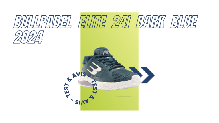 Bullpadel Elite 24I dark blue 2024 : Test et avis