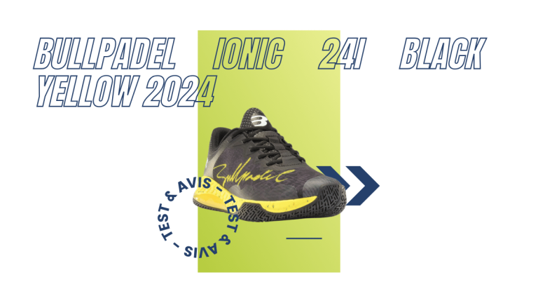 Bullpadel Ionic 24I black yellow 2024 : Test et avis
