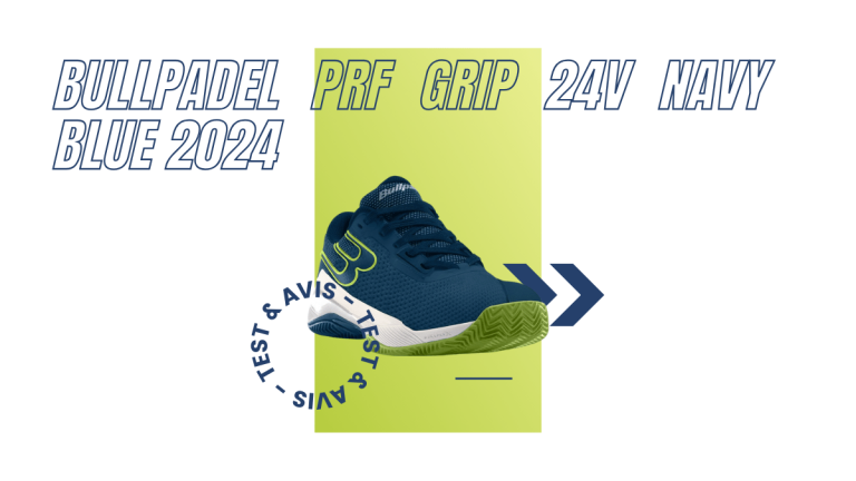 Bullpadel PRF Grip 24V navy blue 2024 : Test et avis