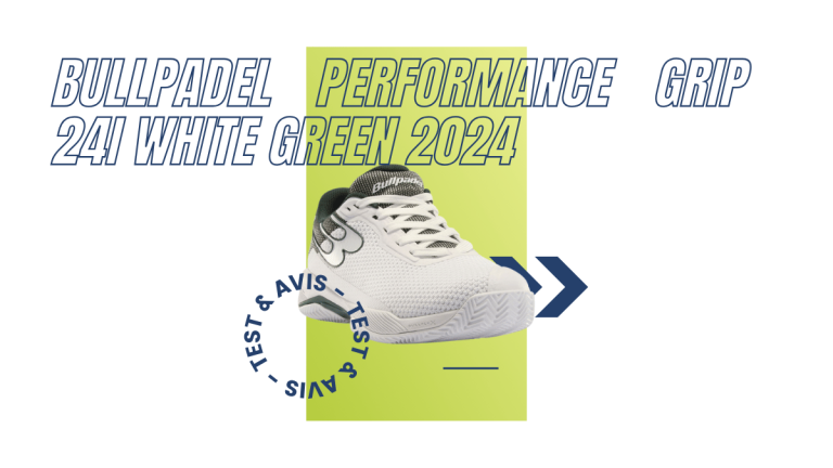 Bullpadel Performance Grip 24I white green 2024 : Test et avis