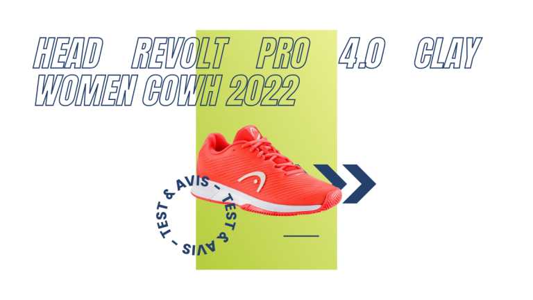 Head Revolt Pro 4.0 Clay Women COWH 2022 : Test et avis