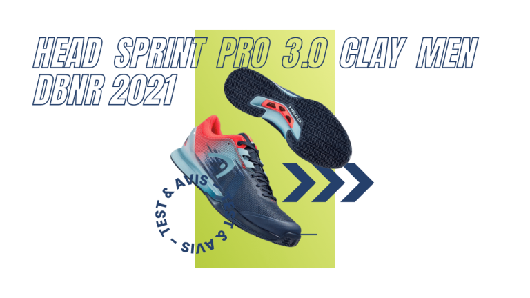 Head Sprint Pro 3.0 Clay Men DBNR 2021 : Test et avis