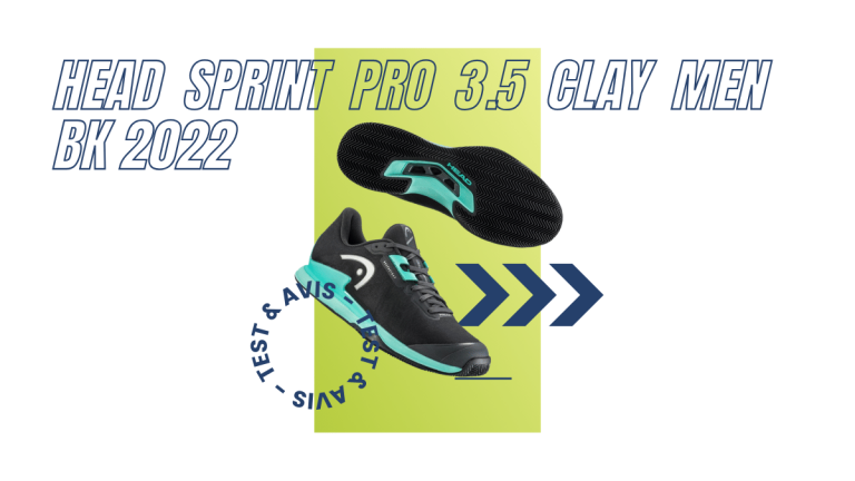 Head Sprint Pro 3.5 Clay Men BK 2022 : Test et avis