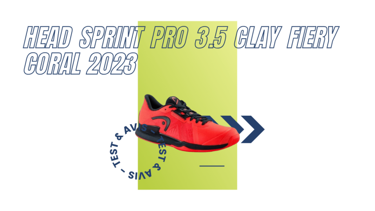 Head Sprint Pro 3.5 Clay fiery coral 2023 : Test et avis