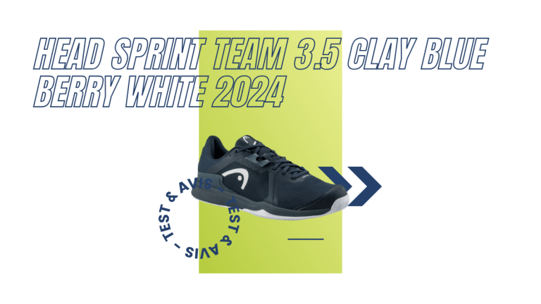 Head Sprint Team 3.5 Clay blue berry white 2024 : Test et avis