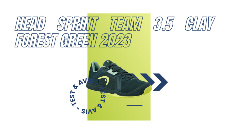 Head Sprint Team 3.5 Clay forest green 2023 : Test et avis