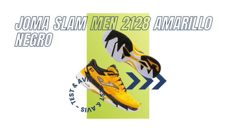 Joma SLAM MEN 2128 Amarillo Negro : Test et avis