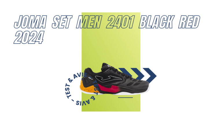 Joma Set Men 2401 black red 2024 : Test et avis