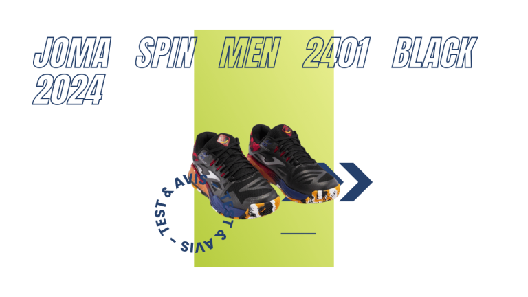 Joma Spin Men 2401 black 2024 : Test et avis