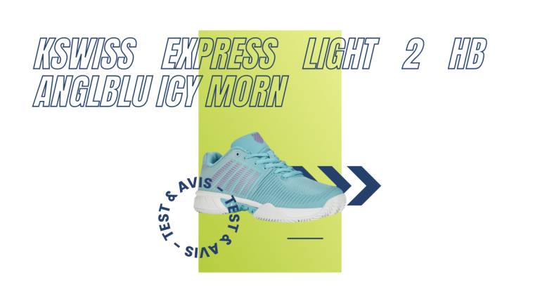 Kswiss Express Light 2 HB anglblu icy morn : Test et avis