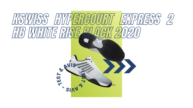 Kswiss Hypercourt Express 2 HB White Rise Black 2020 : Test et avis
