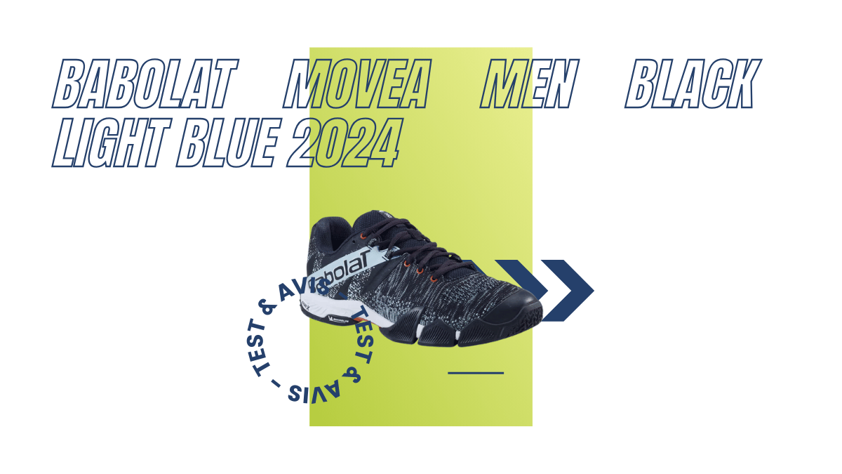 Babolat Movea Men black light blue 2024 : Test et avis