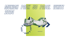 Munich Padx 50 Padel white 2024 : Test et avis