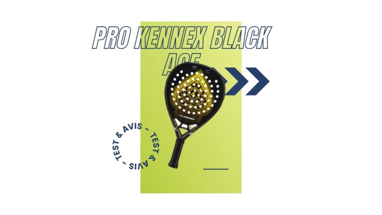 Raquette padel Pro Kennex Black Ace Test et avis